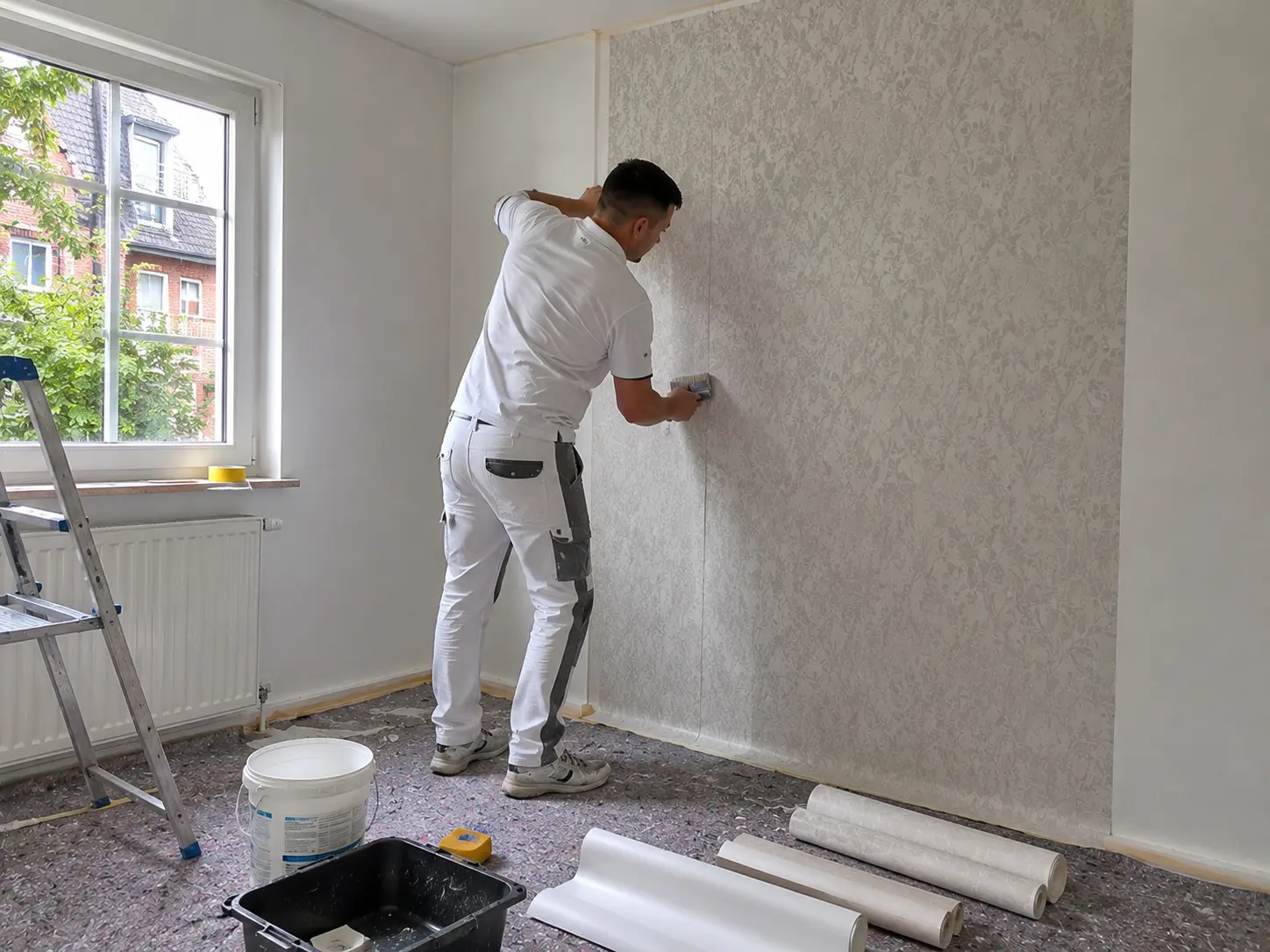 Tapezierarbeiten durch Kopall Malermeister Halle