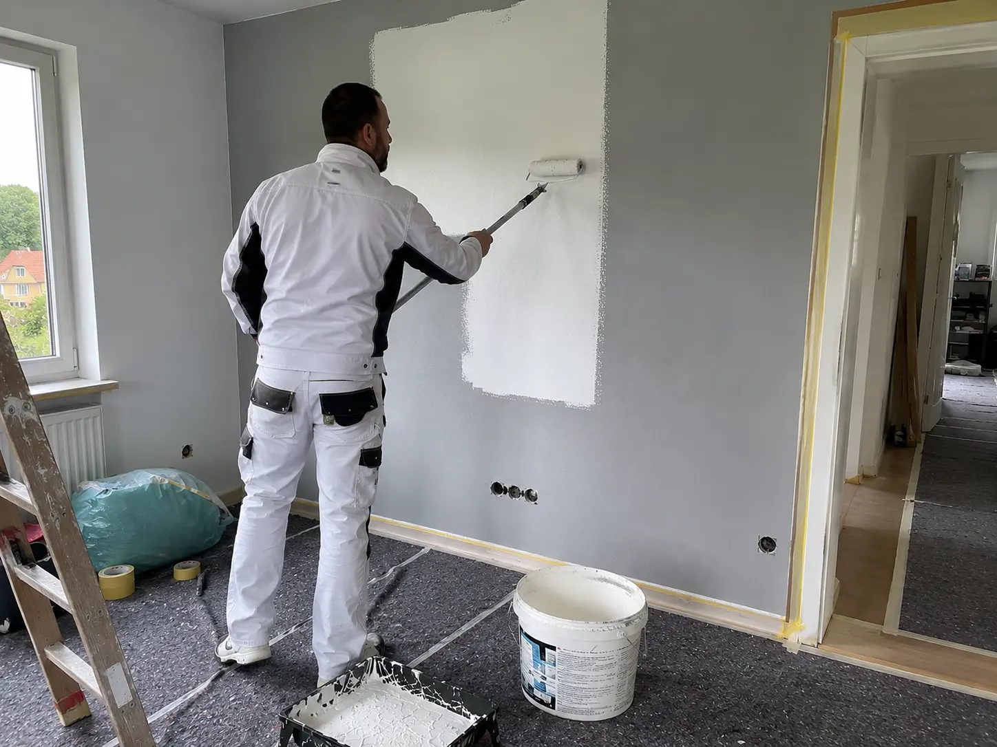 Innenanstrich durch Kopall Malermeister Halle
